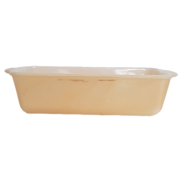 1960s Copper Tint Fire King Loaf Pan - Picture 1 of 7